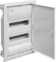 Unterputz-Kleinverteiler 2-reihig 24M+Tür UP IP30 VU24AT 