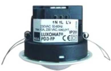 Bewegungsmelder LUXOMAT PD3-1C-DE Deckeneinbeu weiß 360° 
