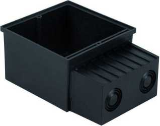 Einputzdose 88,5x122,5x55mm (BxLxH),passend zu EB-Strahler 740027/28 