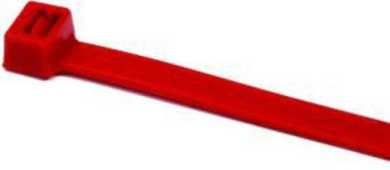 Kabelbinder 390x4,7 T80L Rot 100 ST ME 