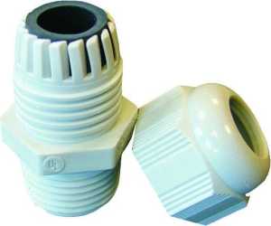 Dichtkabelverschraubung POWTL 11 RAL7035 lichtgrau Polyamid 
