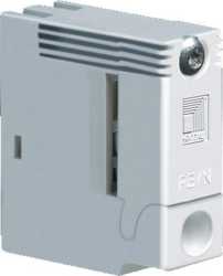 RiLine60 Sammelschienenhalter 1-polig für Flachschienen 