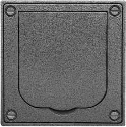 Gehäuse und Sockel Gehäuse UP (Kunststoff) Klappdeckel 