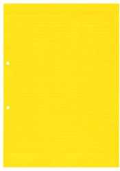 Klemmenmarkierer / Verbindermarkierer 27 x 6,3 mm Polyester A4 gelb 