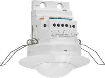 Präsenzmelder 1-Kanal Swiss Garde 360 Präsenz EB bis zu Ø 16m 