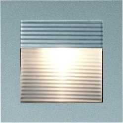 LED EB-Strahler quadratisch perlchrom,warmweiß 1x 1,2W 350mA GD Plus 