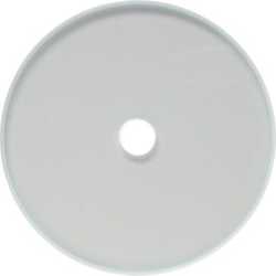 Glasabdeckplatte für Drehschalter/-taster Glasserie klar 