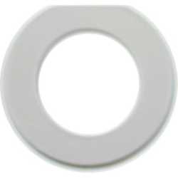 1-fach Glasendrahmen Glasserie - polarweiß/klar 