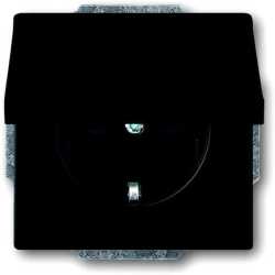 Unterputz Steckdose future linear mit Klappdeckel 