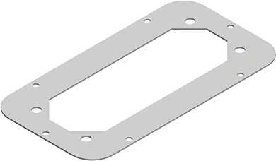 Kabeleinführungsplatte für Membran NSYTLFFL 