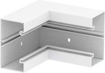 Inneneck 70x130mm PVC reinweiß RAL 9010 