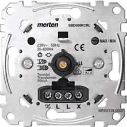 Universal-Drehdimmer-Einsatz 20-600 W/VA 