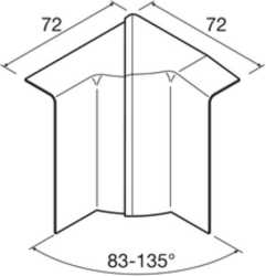 Inneneck für SL20080 Graphit-Schwarz SL2008049011 