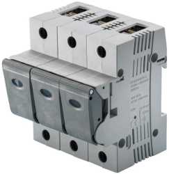 LINOCUR Neozed Lasttrennschalter D02 35A 3-polig 400VAC/65VDC mit Sicherungen 