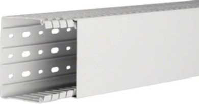 Verdrahtungskanal HA7 halogenfrei 80 x 100 mm lichtgrau 