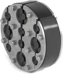 Ringraumdichtung für 4 Kabel Ø 8 - 30 mm und 6 Kabel Ø 4 - 16,5 mm 