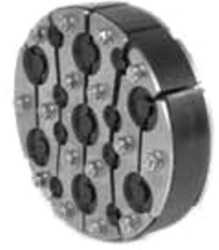 Ringraumdichtung für 7 Kabel Ø 10 - 32 mm und 8 Kabel Ø 3,5 - 16,5 mm 