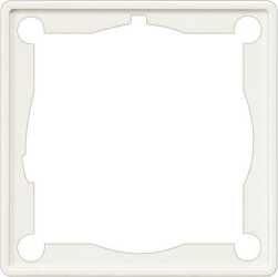 Zwischenrahmen Delta line titanweiß für Zentralplatte 51x51mm 