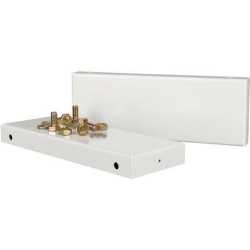 Seitenblende für Normsockel BPZ-SS-1/250 Grau RAL 7035 IP30 