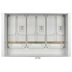 Zählerwanne 1200 x 425 mm mit 5 Zählerplätze 