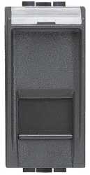 Datendose RJ45 Cat6A STP Living Light 