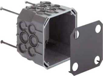 UP-Abzweigdose für den Einbau in Beton oder Mauerwerk 115x115x101 mm 