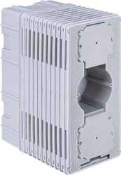 Universal-Geräteträger mit Kombieinsatz mit Steinwoll-Zuschnitt grau 