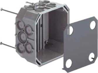 UP-Abzweigdose für den Einbau in Beton oder Mauerwerk 115x115x76 mm 