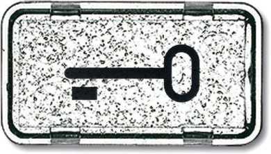 Zubehör Tastersymbol Schlüssel Allwetter 44 