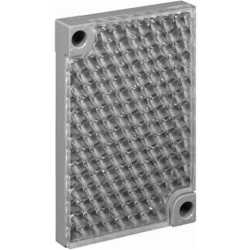 Reflektor rechteckig 37 x 56 mm Anschraubbar mit 2 Loch Befestigung 