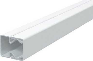 Leitungsführungskanal mit Bodenlochung 20x20 mm Stahl verzinkt 