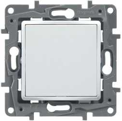 Niloe Blindabdeckung und Mosaic-Adapter ultraweiß 