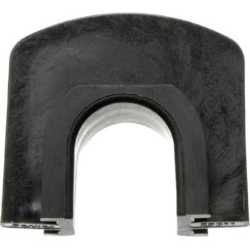 Kombinations-Verbinder Aufputz schwarz glänzend 