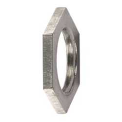 Gegenmutter Messing vernickelt M40 