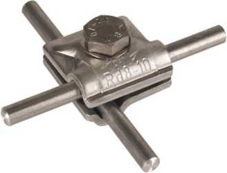 MV-klemme Kreuz und parallel NIRO Rd. 8-10 mm 