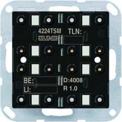 Tastsensor-Modul 2fach AC/DC 24 V 2-kanalig 4 Schaltpunkte 4 rote LEDs 