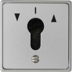 Jalousie-Schlüsseltaster Up für Profil-Halbzylinder Druckguss IP44 