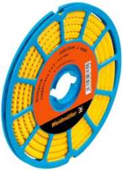 Leitermarkierer 3 x 4.2 mm PVC gelb-schwarz Nummer 8 