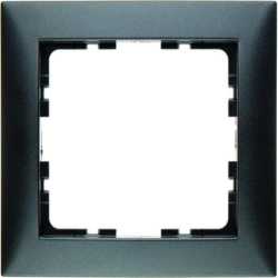 Abdeckrahmen 1-fach S.1 anthrazit matt 