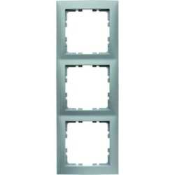 Rahmen 3-fach alu matt S.1 