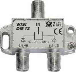 SAT-Verteiler 2-Fach 5-2400 MHz DM 12 A 