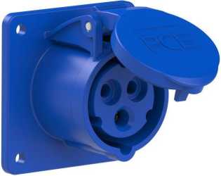 CEE-Anbaudose gerade 16A 3p 6h IP44/54 Turbo Twist 