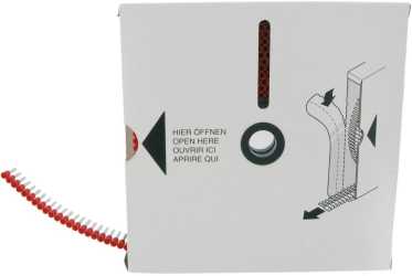 Aderendhülse isoliert in Bandform 1,5 mm² - L 8 mm schwarz 