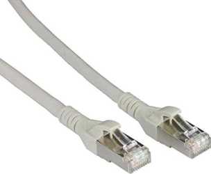 Patchkabel Kat6A 10GB_T AWG26 2RJ45 SFTP LS0H grau 6,0 m 