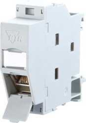 Anschlusseinheit Trägerschiene TH35 REGplus IP20 E-DAT modul lightgrau 