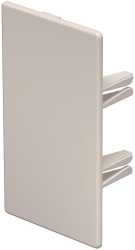 Endstück 60x110mm PVC cremeweiß RAL 9001 