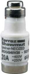 NEOZED Sicherung D02 400VAC/250VDC 20A gG blau 