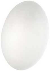 Decken-/Wandleuchte Ø 30cm weiß Glas opal-seidenmatt 1xE27 60W 