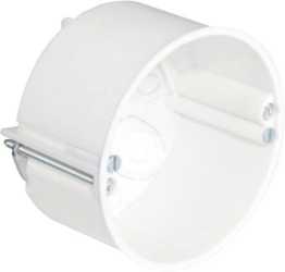 Hohlwand Gerätedose Perilex halogenfrei mit Geräteschrauben weiß 