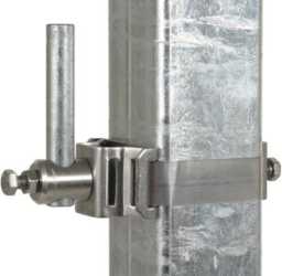 Bandrohrschelle f. Fangstangen NIRO 